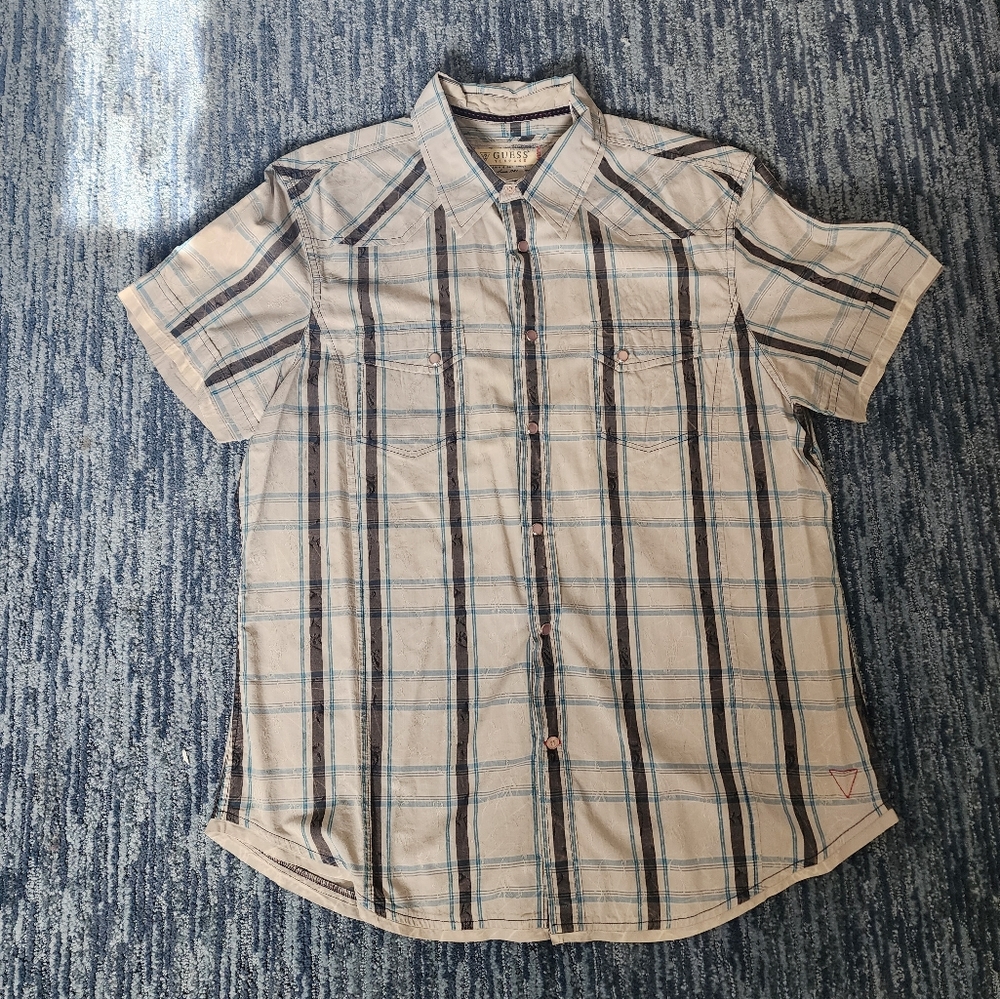 Guess Plaid Shirt